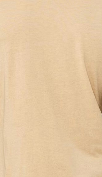 Color 'Heather Sand Dune'- Short Sleeve