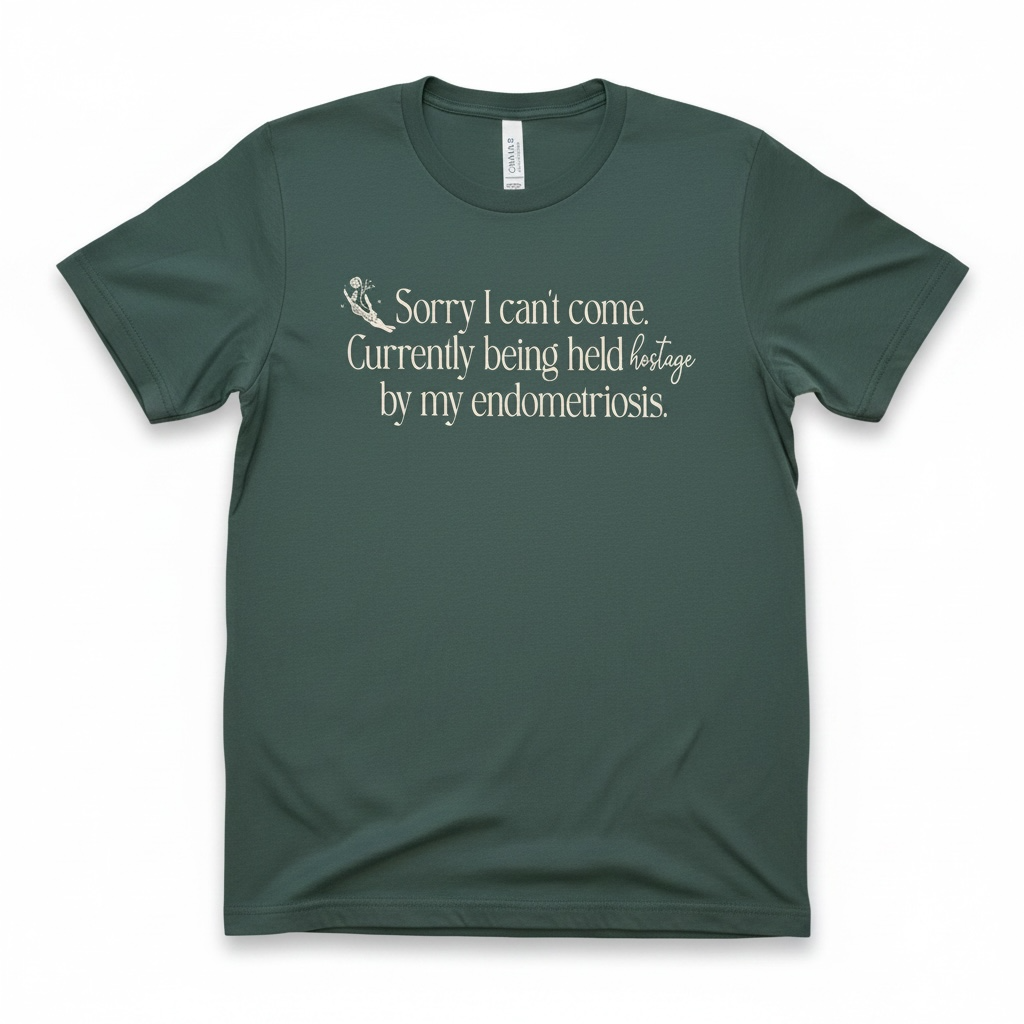 Endometriosis Awareness Shirt – Custom Support Tee